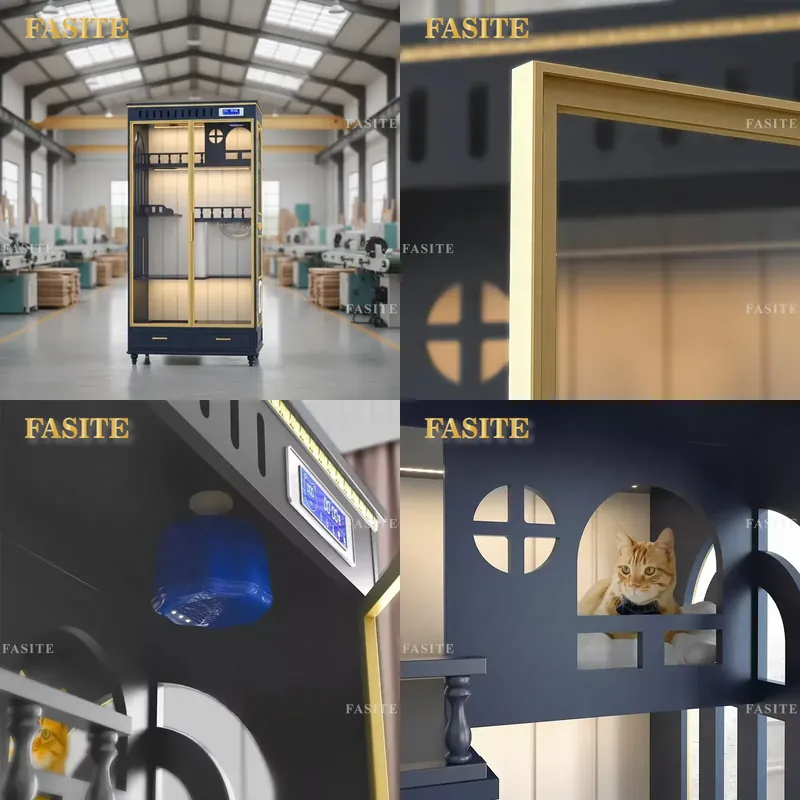 Sustainable Living House - For Large Cats Luxury Modern Foldable