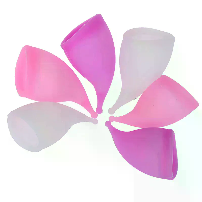 Menstrual Cup Silicone - /YOV/ Silicone Soft Menstrual Women Period