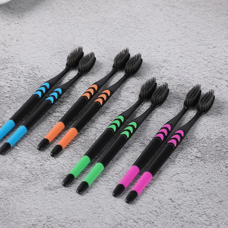 1pcs Bamboo Charcoal Soft-Bris - Bamboo Toothbrush Set 评论和价格