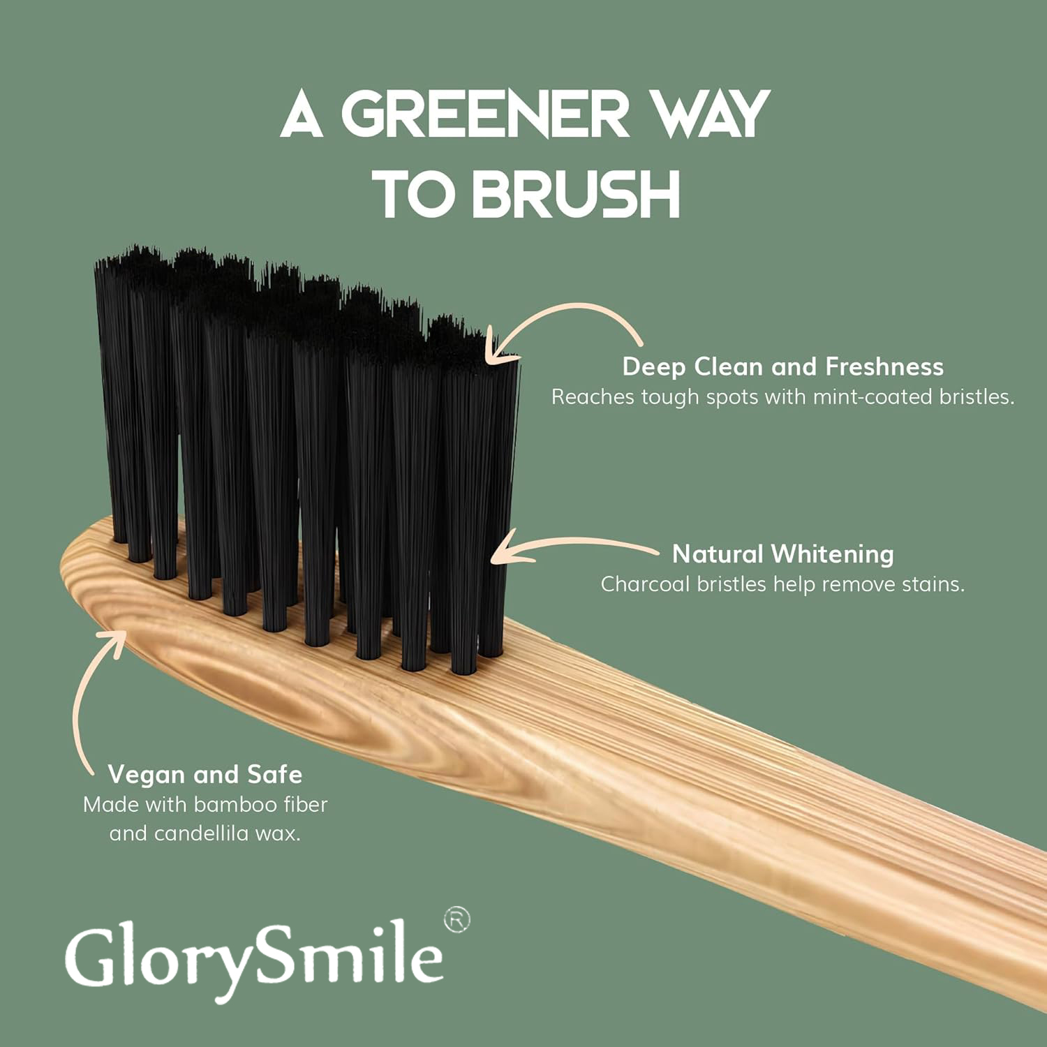 Bamboo Toothbrushes for Adults - Bamboo Toothbrush Set 评论和价格