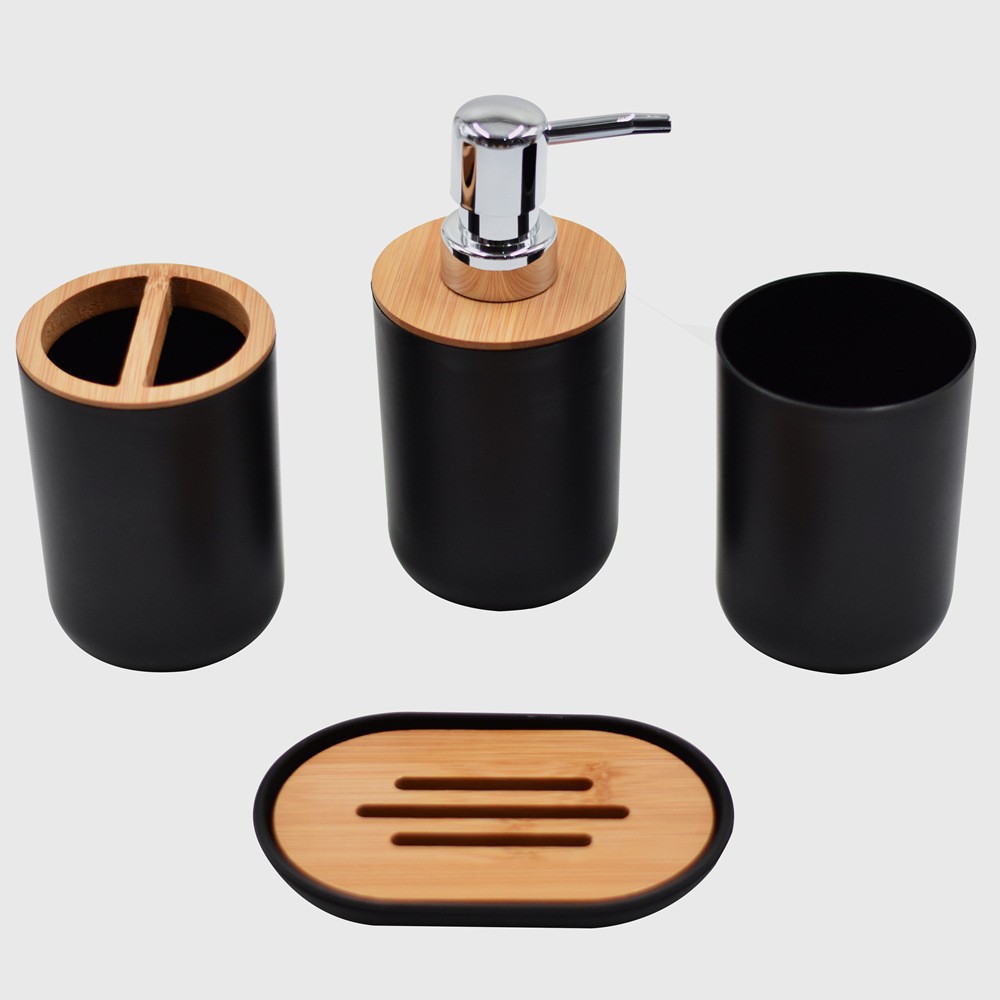 Modern Bamboo Bathroom Accesso - Bamboo Toothbrush Set 评论和价格