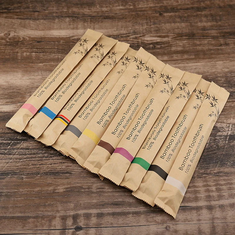 5-30pcs Bamboo Toothbrushes So - Bamboo Toothbrush Set 评论和价格
