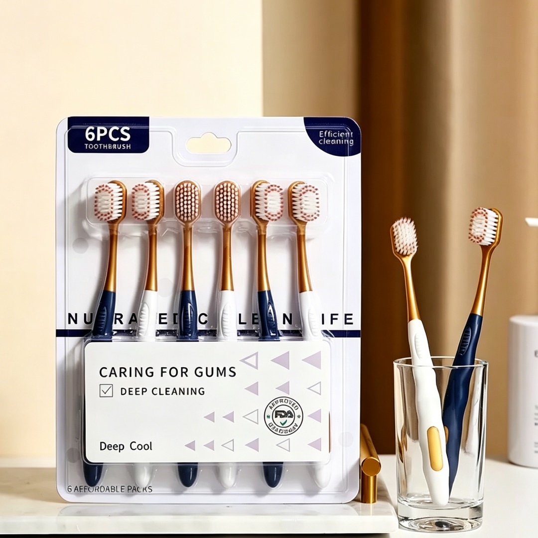 High Quality Wide Head Househo - Bamboo Toothbrush Set 评论和价格