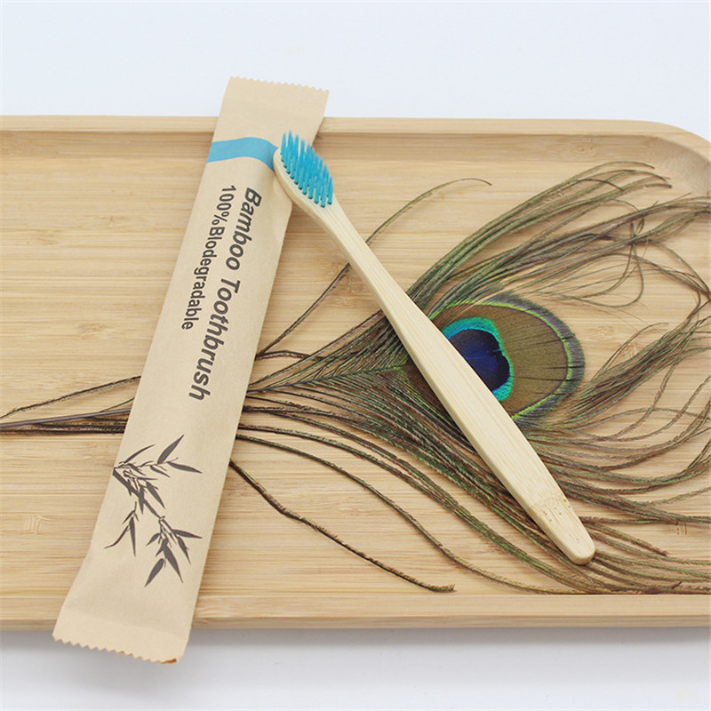 50/100Pcs Customisable Logo So - Bamboo Toothbrush Set 评论和价格