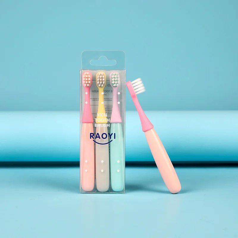 3pc/set Children's Toothbrush  - Bamboo Toothbrush Set 评论和价格
